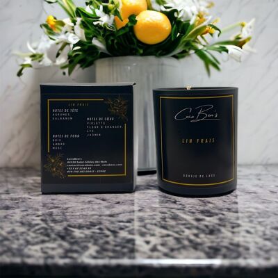 Luxury candle - Fresh linen 300 ml