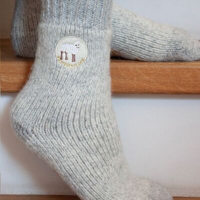 Chaussettes en tricot d'agneau innocent