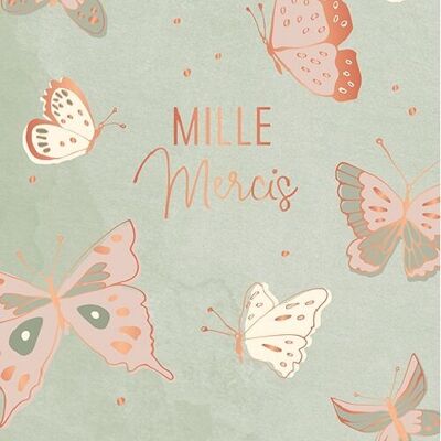 Danksagungen - BIO-MILCHSCHOKOLADE 70g „Mille Thanks“