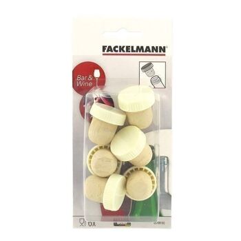 Lot de 6 bouchons de liège Fackelmann Bar Concept 3