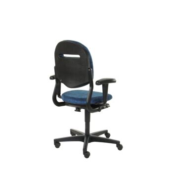 Chaise de bureau reconditionnée Ahrend 220 Denim Jeans ergonomique 6