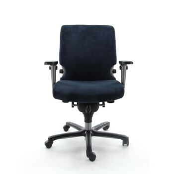 Chaise de bureau reconditionnée bleu Regain ergonomique Comforto 77 NPR1813 3