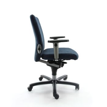 Chaise de bureau reconditionnée bleu Regain ergonomique Comforto 77 NPR1813 4