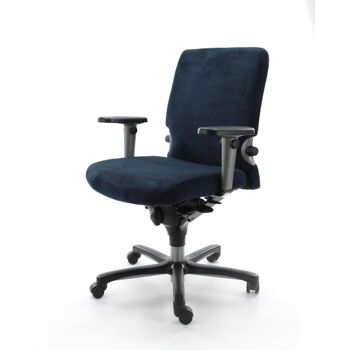 Chaise de bureau reconditionnée bleu Regain ergonomique Comforto 77 NPR1813 5