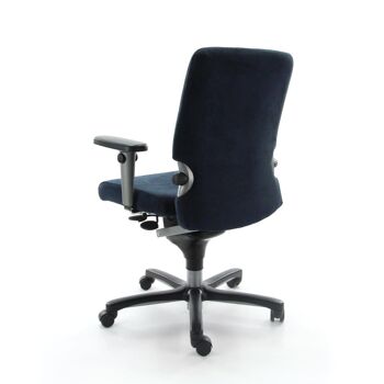 Chaise de bureau reconditionnée bleu Regain ergonomique Comforto 77 NPR1813 7