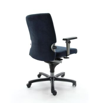 Chaise de bureau reconditionnée bleu Regain ergonomique Comforto 77 NPR1813 9