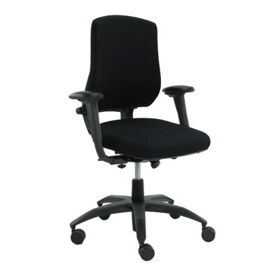 Sedia da ufficio rinnovata BMA Axia Profit Nera - Design ergonomico (N)EN 1335