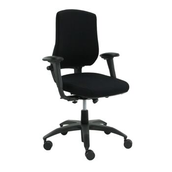 Chaise de Bureau Reconditionnée BMA Axia Profit Noir - Design Ergonomique (N)EN 1335 1