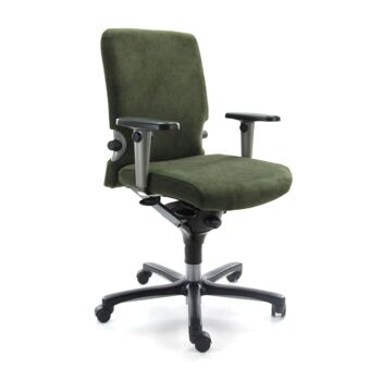 Chaise de bureau reconditionnée vert Regain ergonomique Comforto 77 NPR1813 1