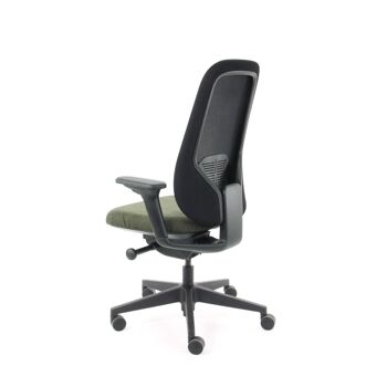 Workliving Nora Mesh Green Regain - Chaise de bureau design ergonomique NEN1335 5