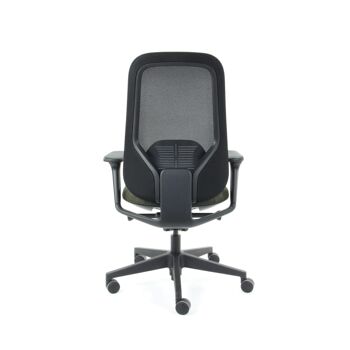 Workliving Nora Mesh Green Regain - Chaise de bureau design ergonomique NEN1335 6