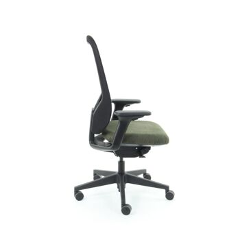 Workliving Nora Mesh Green Regain - Chaise de bureau design ergonomique NEN1335 7