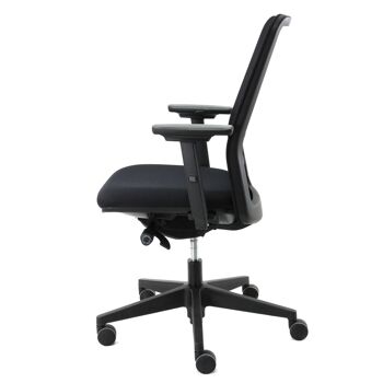Workliving Dreamliner Mesh Black Edition - Chaise de bureau Design Ergonomique (N)EN 1335 4