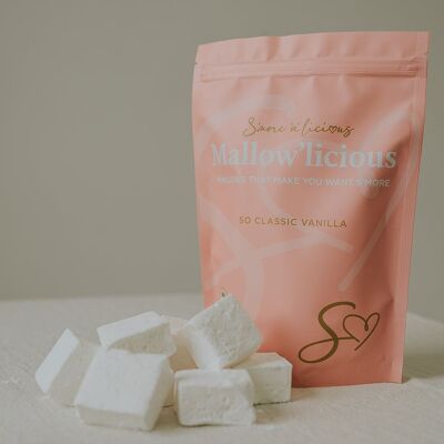 Marshmallow classici fatti a mano alla vaniglia