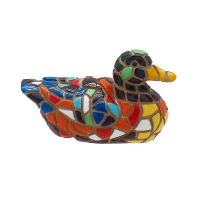 Duck mosaic figure