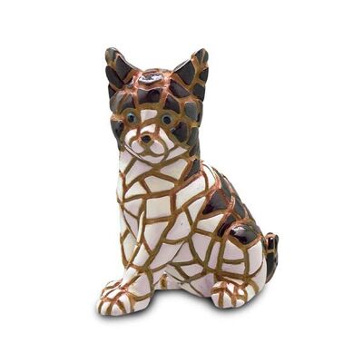 Figurine en mosaïque de chat