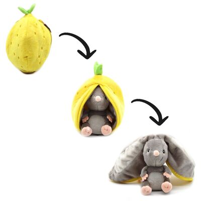 FLIPETZ - Peluche Rocket la souris / Citron