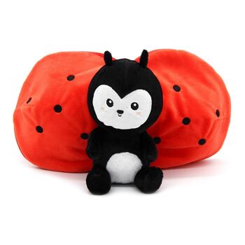 FLIPETZ - Peluche Comet la coccinelle / Tomate 3