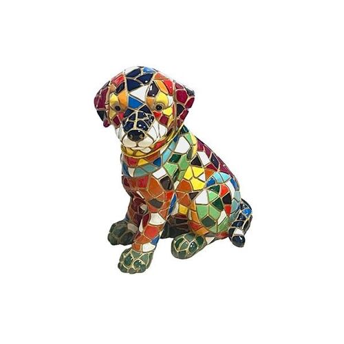 Figura mosaico perro