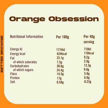 Meilleur Brownie - Orange Obsession 3