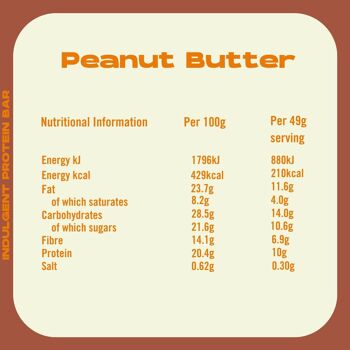 Barres protéinées gourmandes - Beurre de cacahuète 3