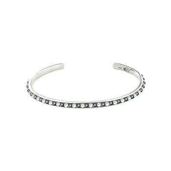 Bracelet MOP gris et blanc-9SY-0074 1
