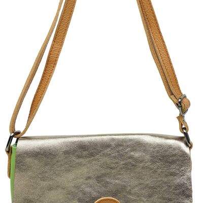 Shiny flap shoulder bag Belgium 76042