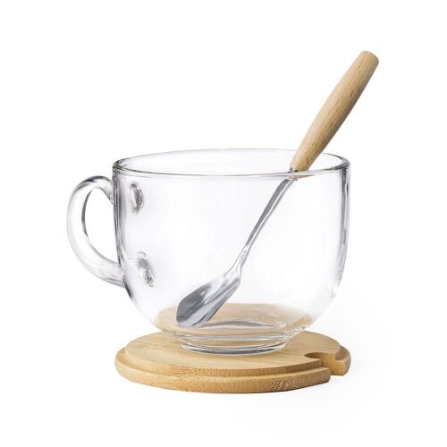 Set Tasse à thé/café + cuillère