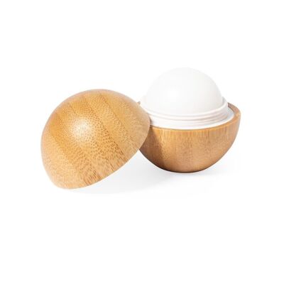 Ecological vanilla bamboo lip balm