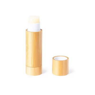 Ecological vanilla bamboo lip balm