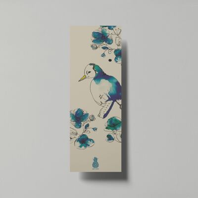 Blue bird bookmark