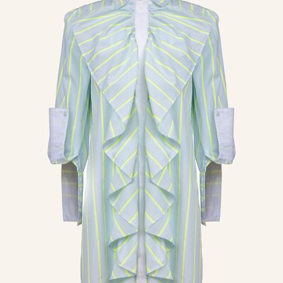 Iris - vestido camisero de algodón