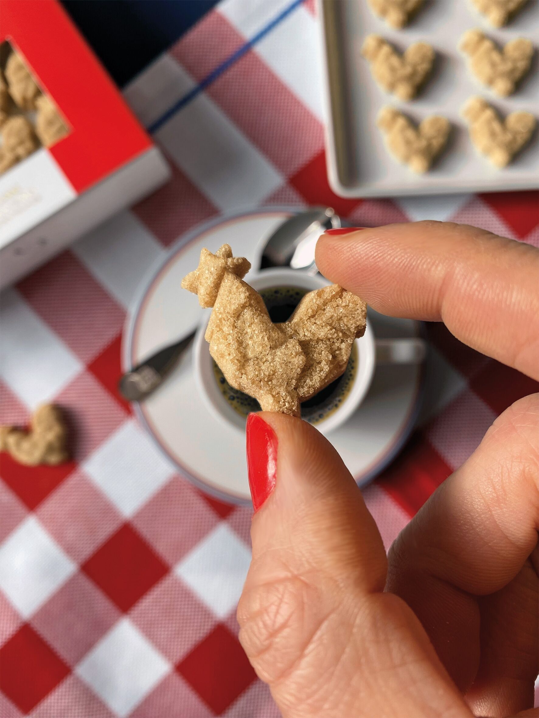 🐓 Sucres "Cocorico" en forme de coq - Marque Elysée
