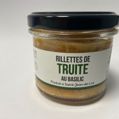 Trout Rillettes with Basil