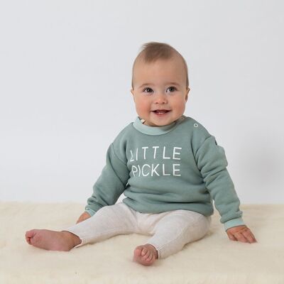 Sweat-shirt Sage Little PICKLE