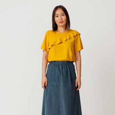 F01 Sabik Skirt Moonlight Blue