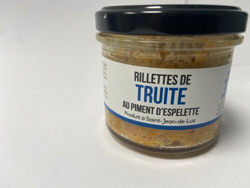 Rillettes de Truite au Piment d'Espelette