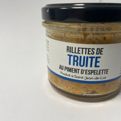 Rillettes de Truite au Piment d'Espelette