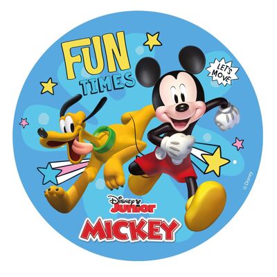 EDIBLE DISC TO DECORATE MICKEY MOUSE CAKES Ø 15.5CM