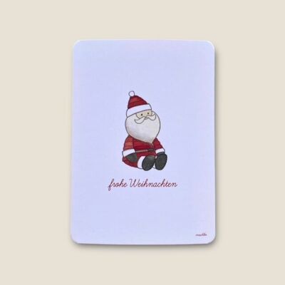 Postkarte Nikolaus "frohe Weihnachten"