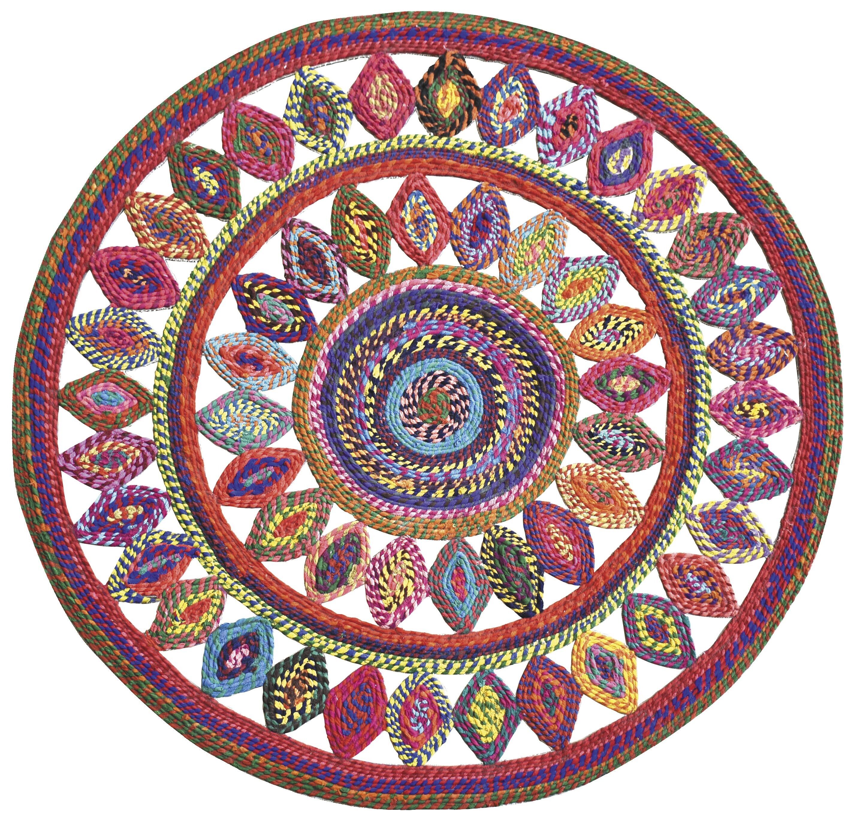 Tappeto Bowey Multicolor diametro 90