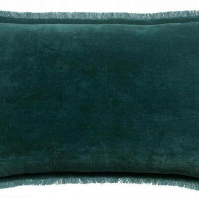 Coussin uni Fara Corinthe 30 x 50