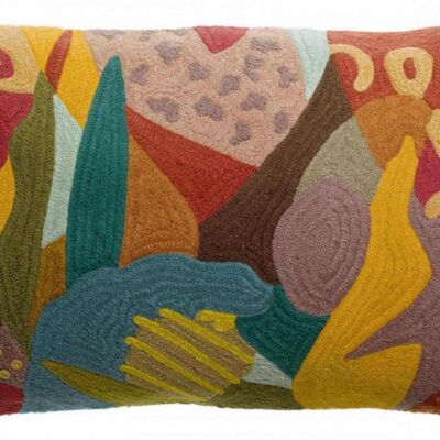Izel Mineral embroidered cushion 30 x 50