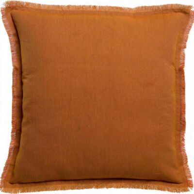 Coussin uni Laly Cuivre 45 x 45