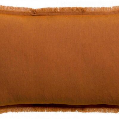 Coussin uni Laly Cuivre 30 x 50