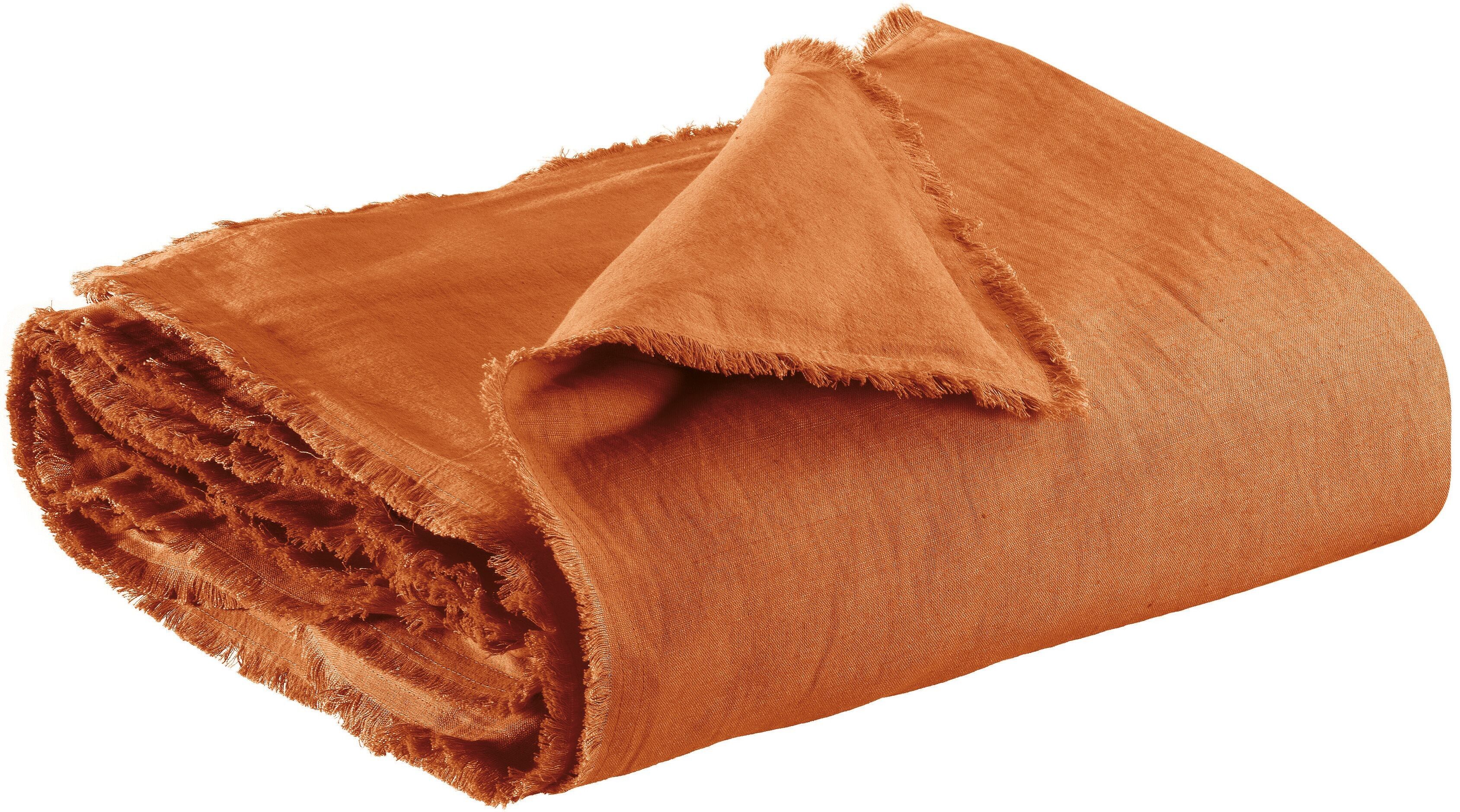 Édredon uni Laly Cuivre 85 x 200