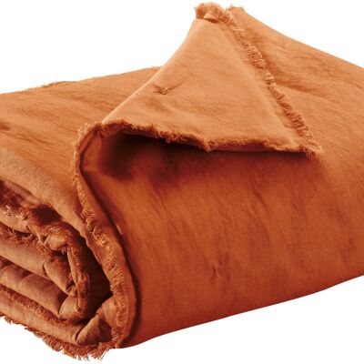 Laly Copper plain blanket 135 x 200