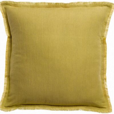 Coussin uni Laly Gold 45 x 45