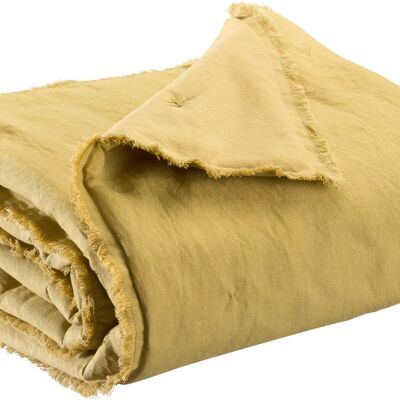 Laly Gold plain blanket 135 x 200