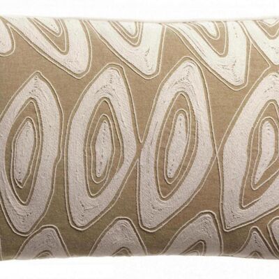 Leya Neige embroidered cushion 40 x 65